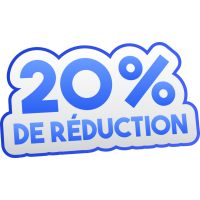 Autocollant Soldes 20% De Réduction