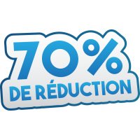 Autocollant Soldes 70% De Réduction