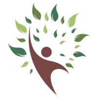 Autocollant Logo Nature Arbre Bonhomme 1