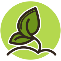 Autocollant Logo Nature Ecologie 1