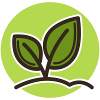 Autocollant Logo Nature Ecologie 3