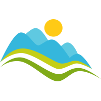 Autocollant Logo Nature Paysage 3