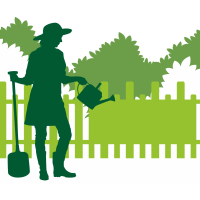 Autocollant Logo Nature Jardinage 10