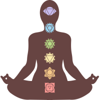 Autocollant Logo Yoga Meditation 1