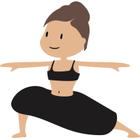 Autocollant Logo Yoga Meditation 6