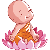Autocollant Logo Yoga Meditation 10