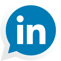 Autocollant Logo Réseau Social Linkedin