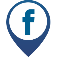 Autocollant Logo Réseau Social Facebook 3