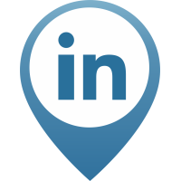 Autocollant Logo Réseau Social Linkedin 2