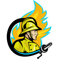 Autocollant Métier Pompier