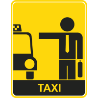 Autocollant Métier Taxi 8