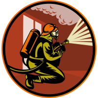 Autocollant Métier Pompier 4