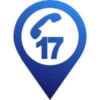 Autocollant Logo Numéro Urgence 17