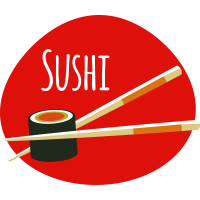 Autocollant Sushi 1