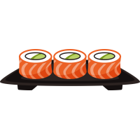 Autocollant Sushi 7