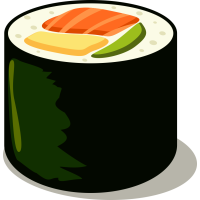 Autocollant Sushi 13