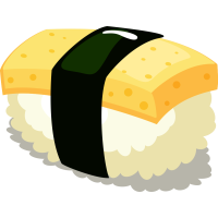 Autocollant Sushi 16