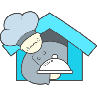 Autocollant Restaurant Logo Chef