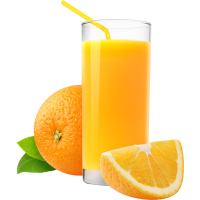 Autocollant Alimentation Jus D'orange 1