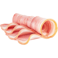 Autocollant Alimentation Charcuterie Jambon Blanc
