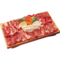 Autocollant Alimentation Charcuterie Plat