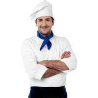 Autocollant Personne Cuisinier 1