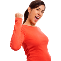 Autocollant Personne Femme