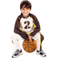 Autocollant Personne Enfant Basket 1