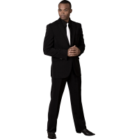 Autocollant Personne Homme Elegant