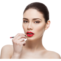 Autocollant Personne Femme Beauté Maquillage 12