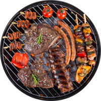 Autocollant Alimentation Barbecue 7