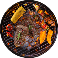 Autocollant Alimentation Barbecue 9