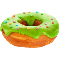 Autocollant Alimentation Gâteau Donuts