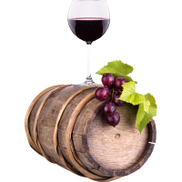 Autocollant Boisson Tonneau Vin