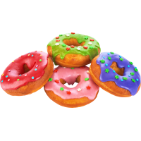 Autocollant Alimentation Gâteau Donuts 5