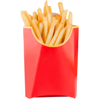 Autocollant Alimentation Frites Sachet 2