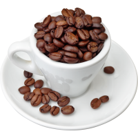 Autocollant Boisson Café Grain