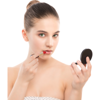 Autocollant Personne Femme Maquillage 1