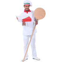 Autocollant Personne Chef Pizza