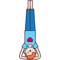 Autocollant Métier Yoga Position 9