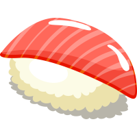 Autocollant Alimentation Japonais Sushi 2