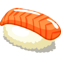 Autocollant Alimentation Japonais Sushi 3