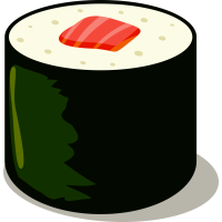 Autocollant Alimentation Japonais Sushi 5