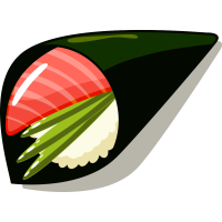 Autocollant Alimentation Japonais Sushi 9