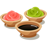 Autocollant Alimentation Japonais Sushi 14