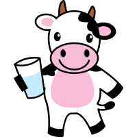 Autocollant Animaux Vache 4