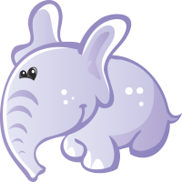 Autocollant Animaux Eléphant