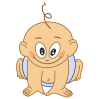 Autocollant Enfants Bébé 14