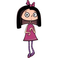 Autocollant Enfants Petite Fille 2