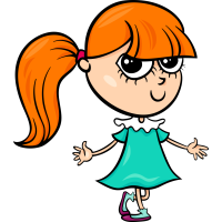 Autocollant Enfants Petite Fille 5